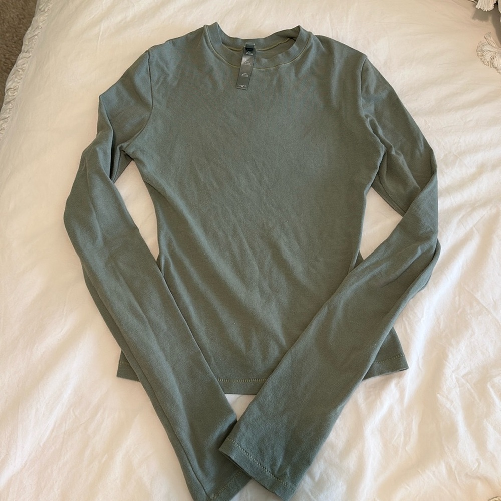 SKIMS Fits Everybody Cotton Long Sleeve